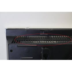 Radiateur Électrique Digital 1000W THERMOR Palerme 2 RSC D 2 Horizontal pas cher