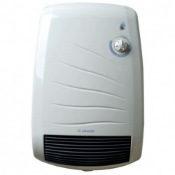Radiateur Sèche-serviettes Electrique Chauffage Soufflant 1800W ATLANTIC Nico 2 Mural Blanc - 720107