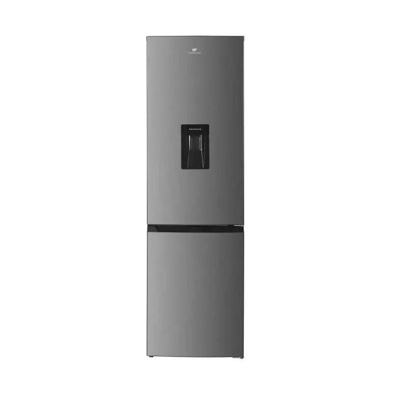 Réfrigérateur Congélateur 325L CONTINENTAL EDISON 2 Portes Gris - CEFC325NFIX
