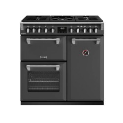 Cuisinière Électrique 5 Feux Gaz, 3 Fours et Grills STOVES Richmond Delux Anthracite - 444411510