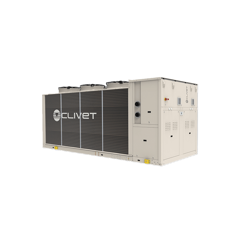 Pompe à Chaleur Réversible 86kW CLIVET avec Eau Chaude Sanitaire Pompe à Chaleur Réversible 86kW CLIVET avec Eau Chaude Sanitaire
