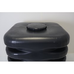 Récupérateur d'Eau de Pluie Cubique BELLI JARDIN Anthracite