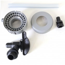 Récupérateur d'Eau de Pluie Cubique 1000L BELLI JARDIN Anthracite 02438