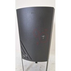 Poubelle d'Extérieur Triangulaire 80L BENITO Argo80 Acier Zingué pas cher.
