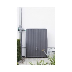 Récupérateur d'Eau Pluie 200L ARVÈS Concrète Gris