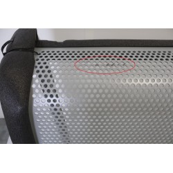 Banc Extérieur Acier BENITO Vallès Gris 2065x855mm pas cher.