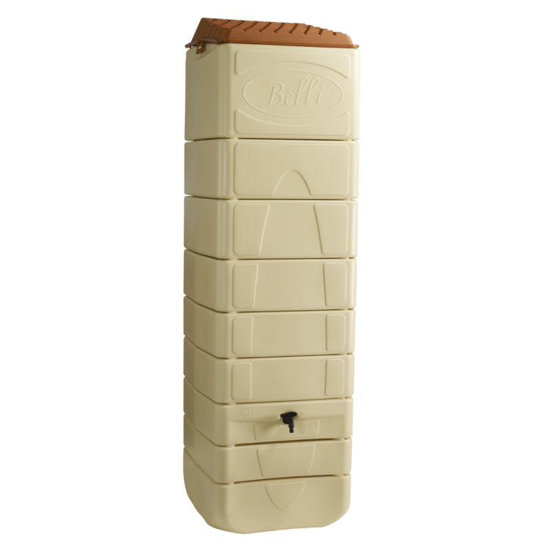 Récupérateur d'Eau de Pluie 650L BELLI JARDIN Mural Récupérateur d'Eau de Pluie 650L BELLI JARDIN Mural
