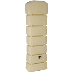 Récupérateur d'Eau de Pluie 300L BELLI JARDIN Latitude Beige