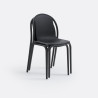 Lot de 2 Chaises de Jardin Anthracite - 65037