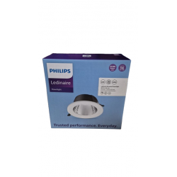 Lot de 2 Spots LED Encastrable Ø150mm PHILIPS Ledinaire 12W 1200lm 60D