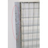 Grille Caillebotis Acier Galvanisé 108x88,5cm Epaisseur 4cm