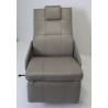 Fauteuil Relax Pivotant, Chauffant et Massant en Simili Cuir