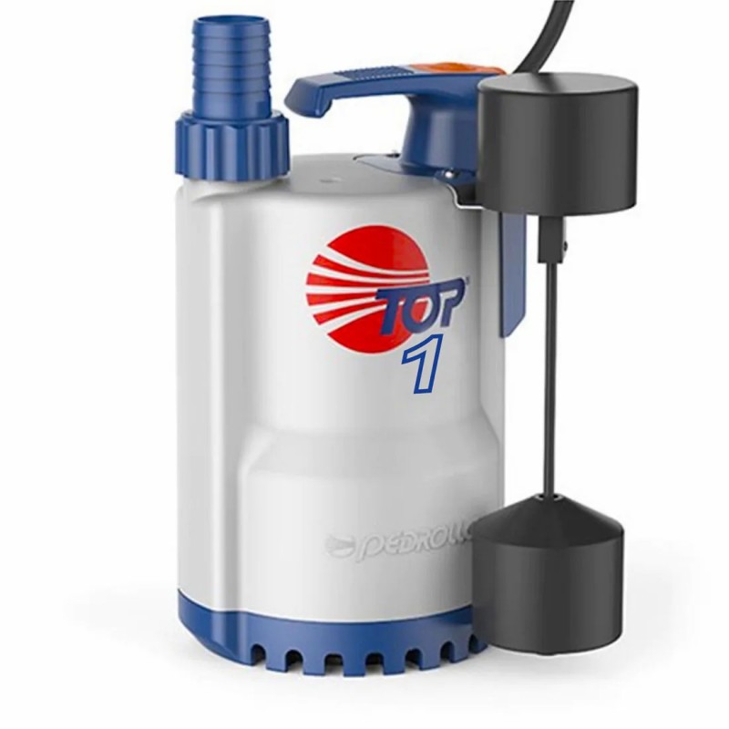 Pompe d'Évacuation Submersible pour Eaux Propres PEDROLLO Top1 GM - G1A0210GM