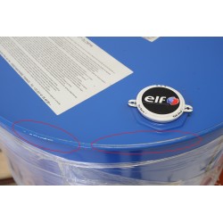 Fût Bidon 208L Huile Moteur ELF FF RNM ENG E7 GLD016 pas cher.