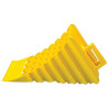 Paire de Cales Roues en Plastique Jaune pour Camion - 7002311