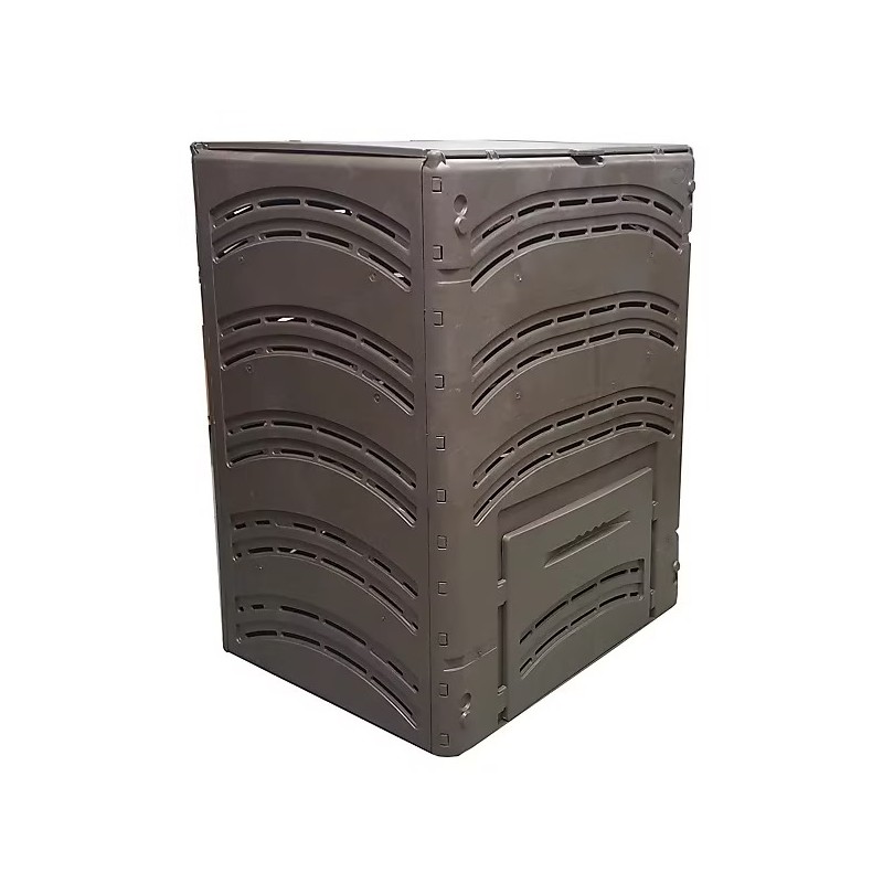 Composteur Modulable 500L BELLI Compost'Wood 100x60x80cm TAUPE - 20067