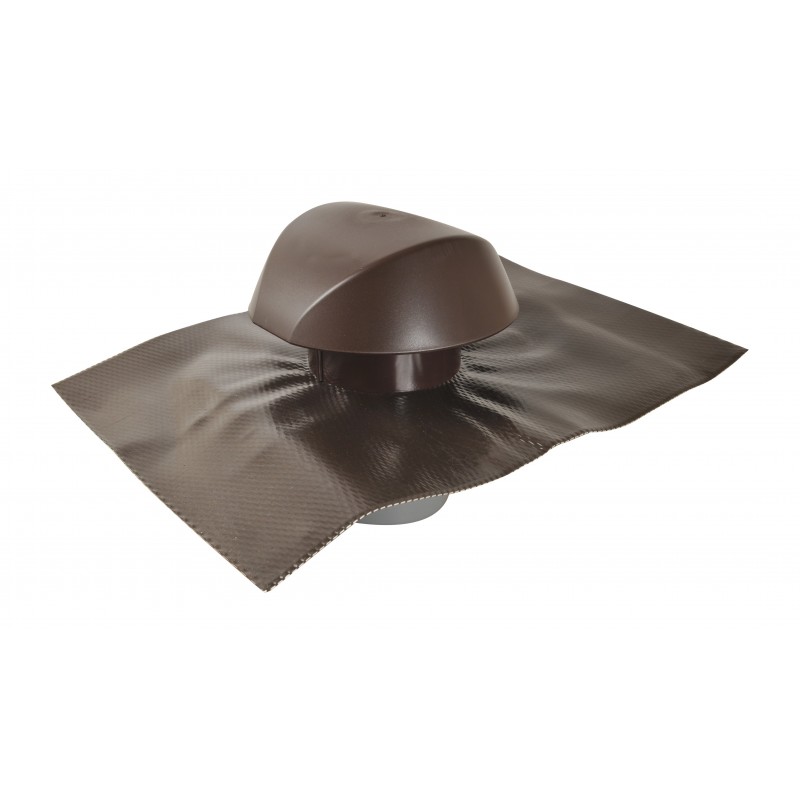 Chapeau de Ventilation Toiture avec Collerette d'Étanchéité NICOLL Atemax