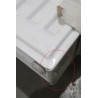 Radiateur Acier Eau Chaude 2772W HENRAD Alto Plan Type 22 Vertical Blanc H2000xL700mm pas cher