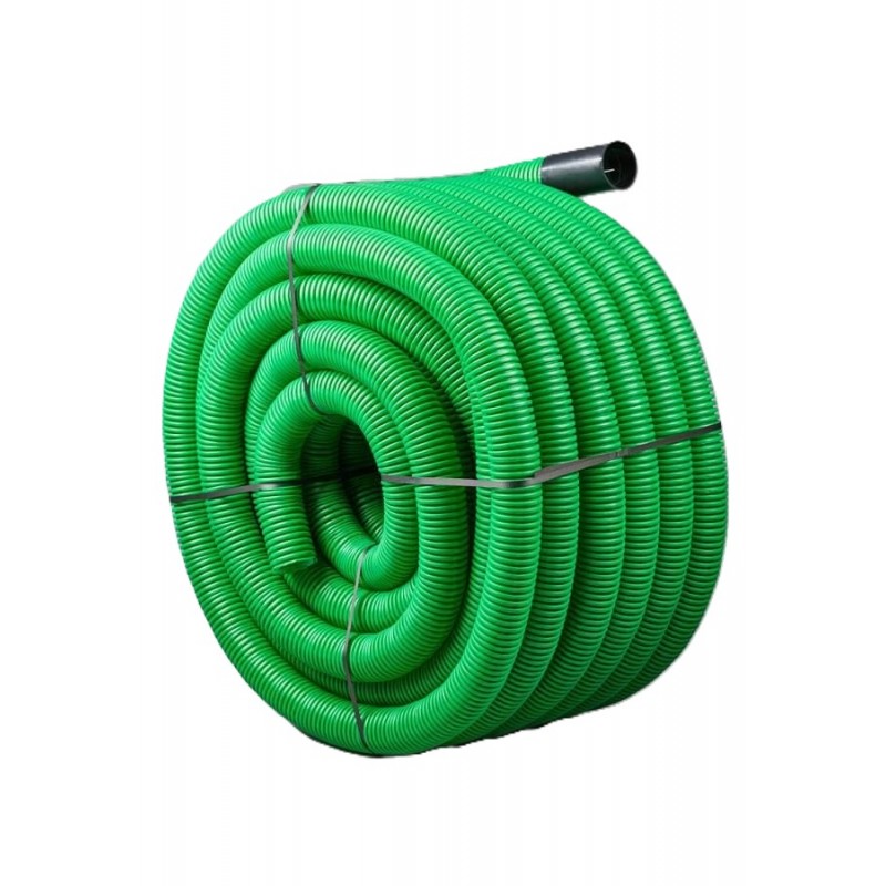 Couronne de 50m de Gaine TPC Verte ELYDAN Ø50mm pour Réseaux Télécoms Couronne de 50m de Gaine TPC Verte ELYDAN Ø50mm pour Réseaux Télécoms