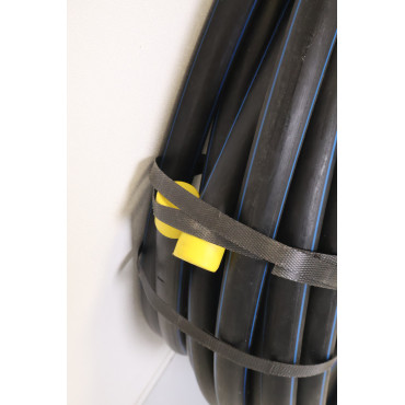 Couronne de 50m de Tube PEHD ELYDAN Polybleu PE100 Semi-Rigide