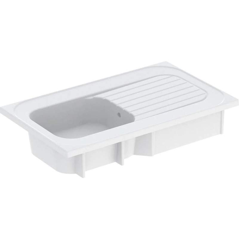 Évier de Cuisine à Poser GEBERIT Redon 1 Cuve et 1 Égouttoir