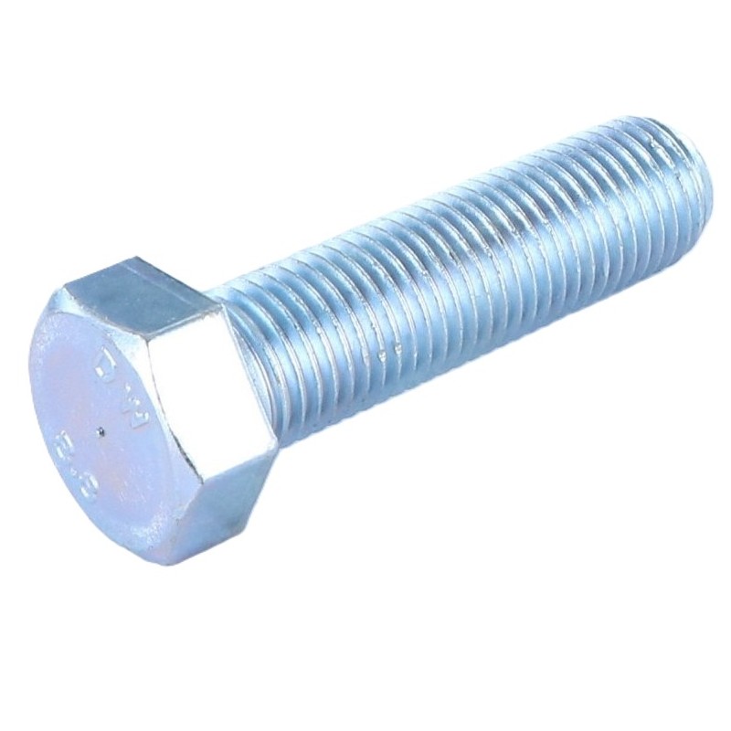 Boîte de 10 Vis Tête Hexagonale DIN 933 Acier 8.8 Zingué M24x100 - DIN933