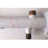 Support Mural Nu GITRAL SP pour Vase d'Expansion jusqu'à 35L Gris pas cher