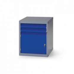 Bloc Acier Pour Établi KUPPER Modular-Systèm Avec Tiroirs L55xH66xP56cm