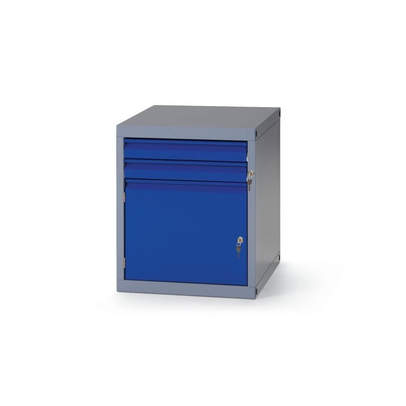 Bloc Acier Pour Établi KUPPER Modular-Systèm Avec Tiroirs L55xH66xP56cm
