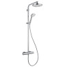 Colonne-de-Douche-Avec-Mitigeur-Thermostatique-AQUANCE-Kali-chromé -KALI20910