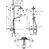 Colonne-de-Douche-HANSGROHE-Showerpipe-Croma-Select-S-180-2-jets-EcoSmart-27254400