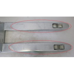 Transpalette Manuel Acier Galvanisé LIFTER by PRAMAC Fourches Longueur de 1150mm Pas Cher