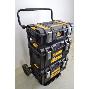 Servante Chariot Roulant 3 Malettes et 8 Outils sans Fil DEWALT