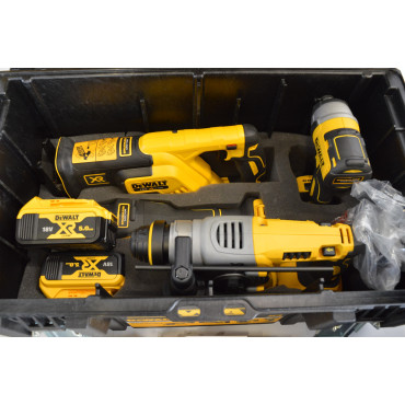 Servante Chariot Roulant Premium 3 Malettes et 8 Outils sans Fil DEWALT