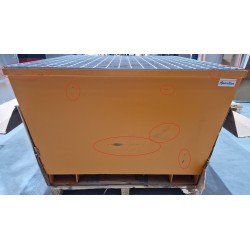 Bac Palette de Rétention 1050L en Acier avec Caillebotis pas cher.