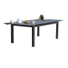 Table de Jardin Extensible 240/300cm DCB GARDEN Aluminium Anthracite - MIAMI-TB ALU 300