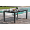Table de Jardin Extensible 240/300cm DCB GARDEN Aluminium Anthracite