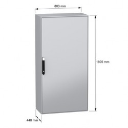 SCHNEIDER - Armoire Électrique au Sol Acier PanelSeT