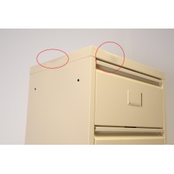 Armoire-Classement-à-Clapets-10-Casiers-H198xL41xP35cm-Beige-FDC.10