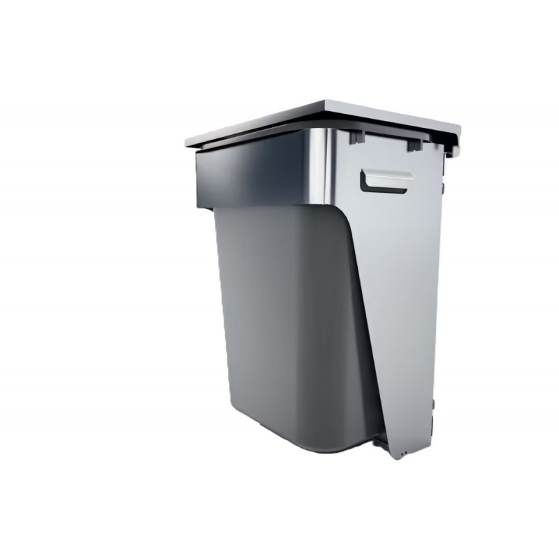 Poubelle Monobac 40L LUISINA en Inox et Plastique - ZPI 133 015 - Neuve Déclassée Poubelle Monobac 40L LUISINA en Inox et Plastique - ZPI 133 015 - Neuve Déclassée