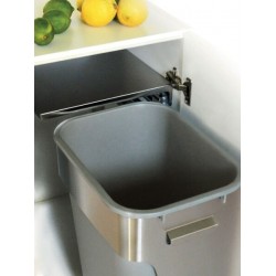 Poubelle Monobac 40L LUISINA en Inox et Plastique - ZPI 133 015