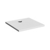 Receveur de Douche Céramique Ultra-Plat AQUANCE Alto Antigliss à Poser ou Encastrer 80x80cm