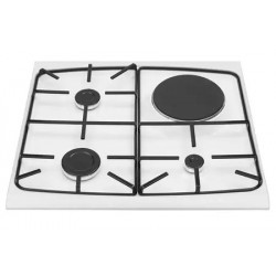 AMICA-Cuisinière-Mixte-Four-77L-Blanc-4-Feux-ACM7035RB