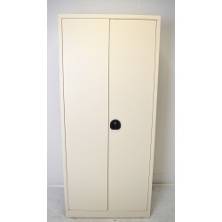 Armoire Haute à Portes Battantes CARAY 800x1800x380mm Ivoire - AH80PB/I - NEUVE