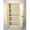 Armoire Haute à Portes Battantes CARAY 800x1800x380mm Ivoire - AH80PB/I