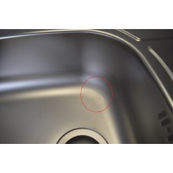 Évier de Cuisine LUISINA Inox à Encastrer Montebello pas cher