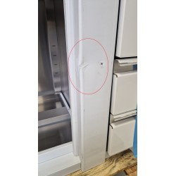 Meuble Bas Inox Professionnel GOLDINOX 2 Portes Coulissantes et 3 Tiroirs pas cher.