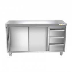 Meuble Bas Inox Professionnel GOLDINOX