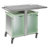 Chariot Petit Déjeuner BOURGEAT Ulysse 2x6 GN 1/1 Portes Translucides - 788223