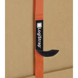 Lot de 5 Sangles VELCRO Logistrap 50mmx5M Orange Fluo